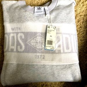 Adidas Men sweatshirt. Crewneck. New with tags